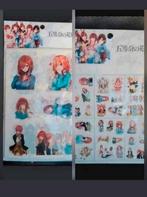 Nieuwe Anime Stickers - The Quintessential Quintuplets, Ophalen of Verzenden, Nieuw, Stickers en Plaatjes