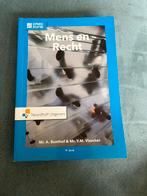 Mens en Recht - Bunthof & Visscher - 9e druk, Ophalen of Verzenden, Zo goed als nieuw, Overige niveaus