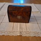 Antiek Houten Doosje met Sluiting, Ophalen of Verzenden