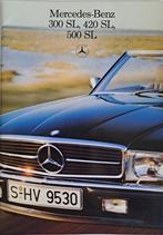 Brochure Mercedes-Benz 300 SL, 420 SL en 500 SL uit 1987, Ophalen of Verzenden, Zo goed als nieuw, Mercedes