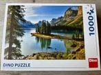 Puzzel Dino Jasper National Park, Ophalen of Verzenden, 500 t/m 1500 stukjes, Gebruikt, Legpuzzel