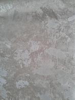 Eijffinger behang betonlook taupe grijs voorraad aanwezig., Ophalen of Verzenden, 75 m² of meer, Grijs