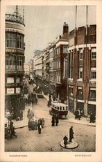 Rotterdam - Hoofdsteeg - Tram, Ophalen of Verzenden, Voor 1920, Gelopen, Zuid-Holland