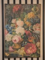 Reproductie Schilderij Bloemen in Vaas, Antiek en Kunst, Ophalen