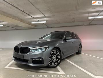 BMW 5-serie Touring 520d High Executive M- Editie Pano beschikbaar voor biedingen