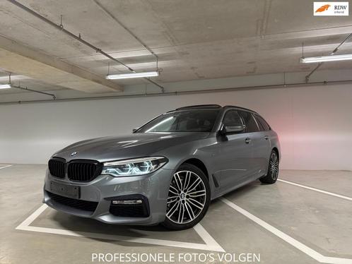 BMW 5-serie Touring 520d High Executive M- Editie Pano, Auto's, BMW, Bedrijf, Te koop, 5-Serie, ABS, Achteruitrijcamera, Airbags