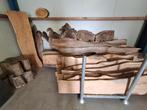 Schaaldelen Eiken, Noten, Beuken, Kersen, Wortel purpleheart, Doe-het-zelf en Verbouw, Hout en Planken, Ophalen, Nieuw, Plank