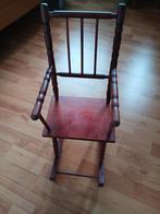 Poppen schommelstoel, Ophalen of Verzenden, Pop