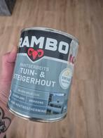 Rambo zijdeglans wilgen grijs 1143 nieuw, Doe-het-zelf en Verbouw, Verf, Beits en Lak, Ophalen, Nieuw, Grijs