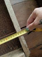 Oude zeef met stevige bodem en houtwerk brocante, Ophalen of Verzenden
