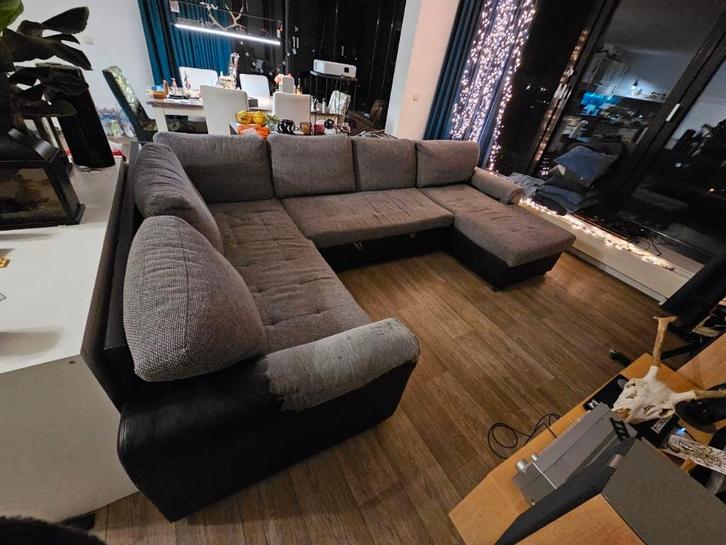 Big living room sofa, Huis en Inrichting, Banken | Sofa's en Chaises Longues, Gebruikt, Vierpersoons of meer, 300 cm of meer, 75 tot 100 cm