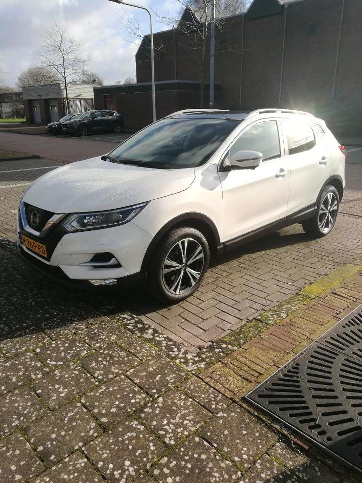Nissan Qashqai 1.6 163pk Dig-t 2017 Wit, Auto's, Nissan, Particulier, Qashqai, 360° camera, ABS, Achteruitrijcamera, Adaptieve lichten