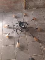 Vintage Plafondlamp met 7 Armen, Ophalen, Gebruikt, Glas, Vintage
