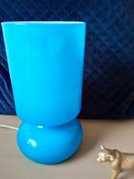 Trendy vintage IKEA tafellamp LYKTA blauw, Ophalen of Verzenden, Zo goed als nieuw, Minder dan 50 cm