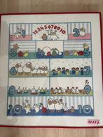 Mooie tel-lap geborduurd en ingelijst (52 x 57 cm), Kinderen en Baby's, Kinderkamer | Inrichting en Decoratie, Ophalen of Verzenden
