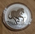 1 oz zilver Perth Mint Brumby Horse 2020, Postzegels en Munten, Edelmetalen en Baren, Verzenden, Zilver