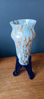 Tomschick glass, Art Deco Tsjechië,  puntgaaf designpiece, Ophalen of Verzenden
