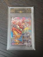 Blaziken VMAX Alt Art 9.0 AP Grading, Ophalen of Verzenden, Zo goed als nieuw, Losse kaart, Foil