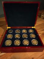 Officiële bevrijdingscollectie NL (munten) WOII, Verzenden, Overige waardes, Setje, Goud