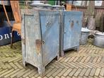 Stoere industriële zwaar metalen kastjes, Huis en Inrichting, Kasten | Overige, Ophalen, Gebruikt, Nvt, Nvt