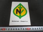 sticker logo nickerson - zwaan bv (nu hazera) zaadhandel, Ophalen, Zo goed als nieuw