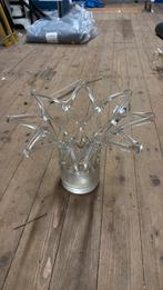 Mooie bijzondere glazen vaas, Huis en Inrichting, Woonaccessoires | Vazen, Ophalen, Overige kleuren, Minder dan 50 cm, Glas