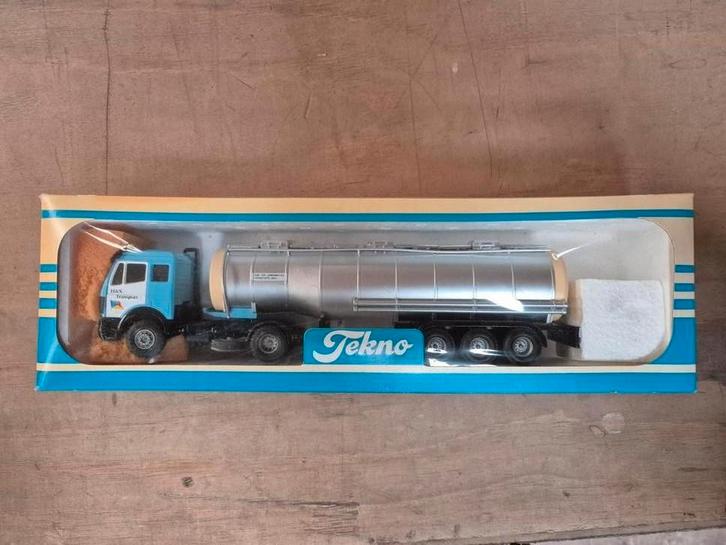 Tekno HUSS Silo Oplegger - Nieuw in Doos, Antiek en Kunst, Antiek | Speelgoed, Ophalen of Verzenden