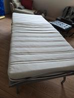 Opklapbare Logeerbed+Matras, Ophalen, 90 cm, Eenpersoons, 190 cm of minder