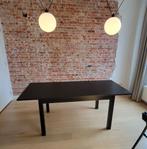 Brown Dining Table | 190cm x 80cm | Removable Insert, 50 tot 100 cm, 150 tot 200 cm, Gebruikt, Rechthoekig