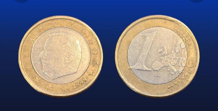 Belgische euromunt 1999, Postzegels en Munten, Munten | Europa | Euromunten, 1 euro, België, Ophalen of Verzenden