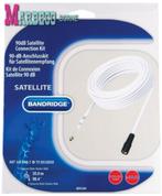 Satellietkabel 30 meter, Coaxkabel, Antennekabel + F-conn, Bandridge, 10 meter of meer, Nieuw, Info@marbeco.nl
