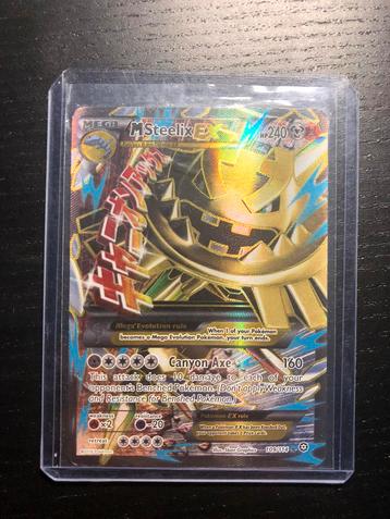 Pokemon Kaart - Steelix Ex (uit 2016!) beschikbaar voor biedingen