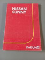 Nissan Sunny 1988 / 1989 24 pag., Boeken, Auto's | Folders en Tijdschriften, Verzenden, Zo goed als nieuw, Nissan