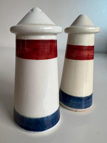 Vintage Rörstrand Picknick Peper + Zout Vuurtoren M. Westman beschikbaar voor biedingen