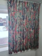 2 gordijnen met haken 2x 180 cm breed totaal 360 cm breed, Overige kleuren, Ophalen of Verzenden, Zo goed als nieuw, 200 cm of meer