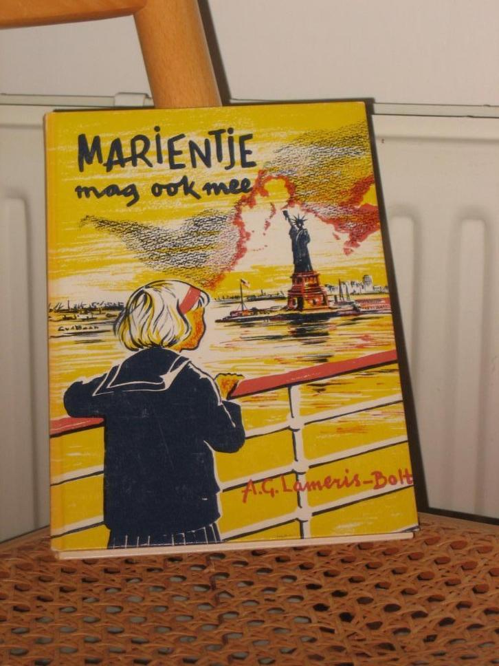 kinderboek, "Marientje mag ook mee", A.G. Lameris-Bolt, Boeken, Kinderboeken | Jeugd | 10 tot 12 jaar, Gelezen, Fictie, Ophalen of Verzenden