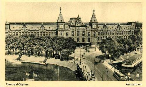 (377-033-033) Amsterdam Centraal Station, Verzamelen, Ansichtkaarten | Nederland, Noord-Holland, Verzenden