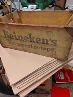 houten vintage Heineken kist krat, Ophalen of Verzenden, Gebruikt