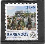 Barbados 2018 Christmas $1.40, Postzegels en Munten, Verzenden, Midden-Amerika, Gestempeld