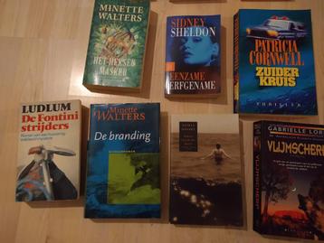 23 thrillers: Mankell, Rendell, Cornwell, Cook, Walters ea. beschikbaar voor biedingen