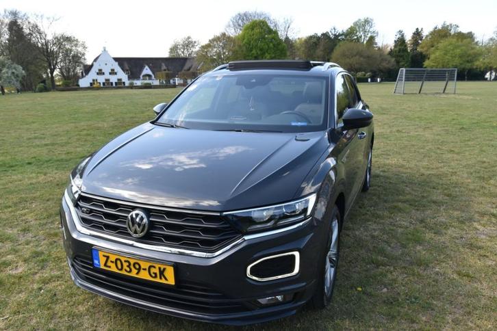Volkswagen T-Roc 2.0 TSI 190pk 4Motion 7-DSG 2019 Grijs, Auto's, Volkswagen, Particulier, T-Roc, ABS, Achteruitrijcamera, Adaptieve lichten