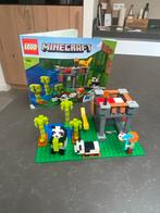 LEGO Minecraft De Panda Crèche 21158, Kinderen en Baby's, Speelgoed | Duplo en Lego, Ophalen of Verzenden, Zo goed als nieuw, Complete set