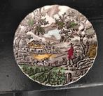 Vintage Myott The Hunter Bord, Ophalen of Verzenden