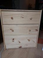 Houten ladekastje - ikea, Minder dan 50 cm, Gebruikt, Ophalen of Verzenden, Minder dan 100 cm
