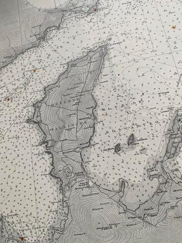Gevraagd: Oude zeekaarten  (bijvoorbeeld Admiralty) beschikbaar voor biedingen