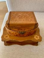 Antieke houten doosjes, Antiek en Kunst, Ophalen of Verzenden