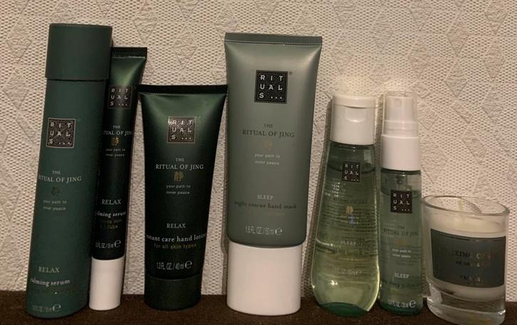 Rituals Jing Relax & Jing Sleep set #1, Sieraden, Tassen en Uiterlijk, Uiterlijk | Lichaamsverzorging, Nieuw, Bodylotion, Crème of Olie