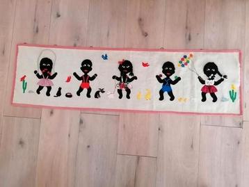 Handgemaakt wandkleed kinderen kinderkamer  beschikbaar voor biedingen