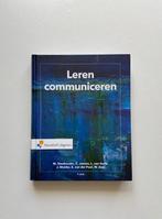 Leren communiceren, Boeken, Studieboeken en Cursussen, Ophalen of Verzenden, Nieuw, HBO, Noordhoff Uitgevers