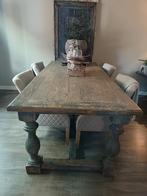 Kloostertafel, Huis en Inrichting, Gebruikt, 200 cm of meer, Vijf personen of meer, Rechthoekig